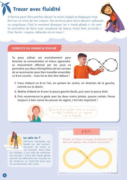 Mon cahier d'activités pour apprendre à m'appliquer, 7 ans et plus