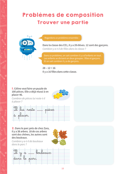 Mon cahier de résolution de problèmes CE1