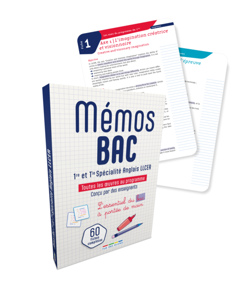 Mémos Bac Spécialité Anglais LLCER 1re et Tle