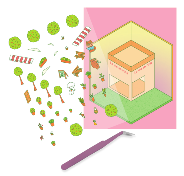 Stickers story - Jolies boutiques