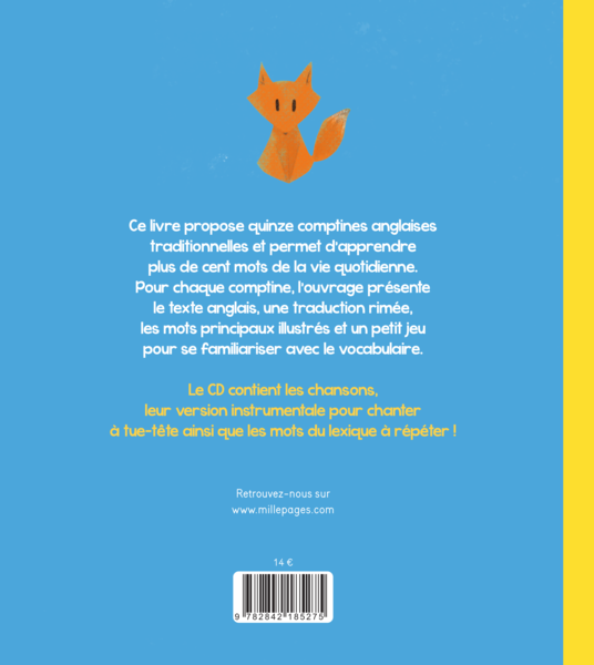 Mes comptines anglaises (le livre + la version audio)
