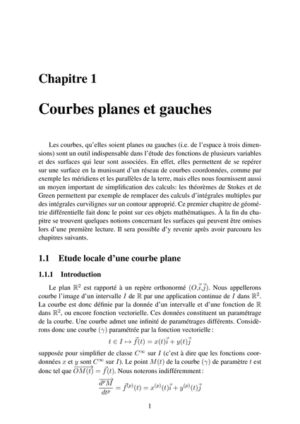Analyse vectorielle