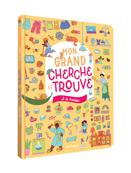 Mon grand cherche et trouve - À la maison