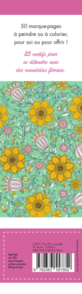 Marque-pages - Bouquets de mandalas