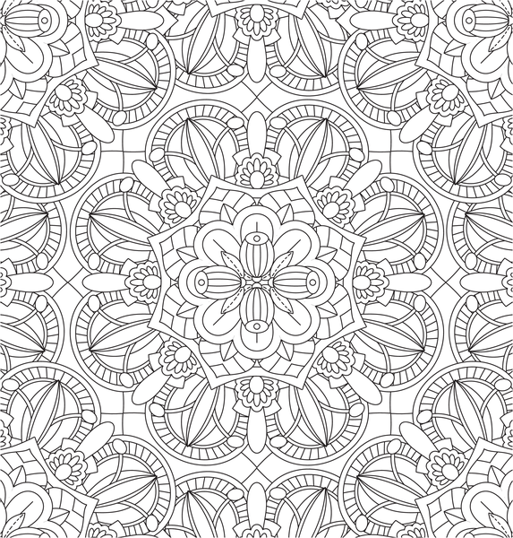 Mandalas - Version Collector - Coloriages pour me détendre