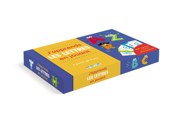J'apprends les lettres en jouant - 4 ans et plus