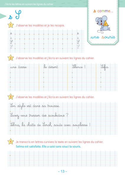 Lot CE1 « Mon cahier d'écriture » (2 titres)
