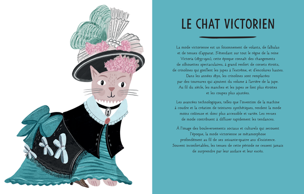 L'Histoire de la mode en 21 chats