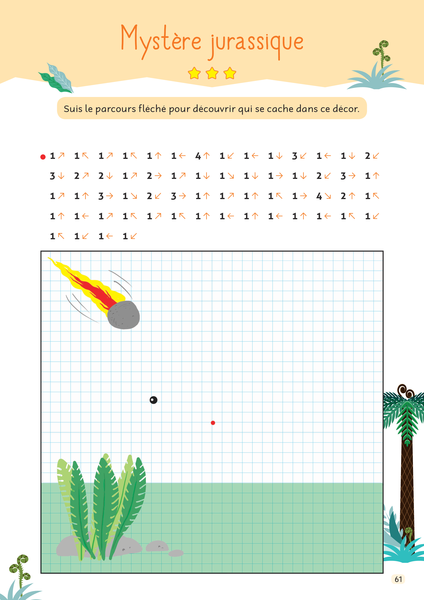 Dessins codés - Niveau 1 - dès 6 ans