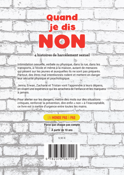 Quand je dis non - 4 histoires de harcèlement sexuel