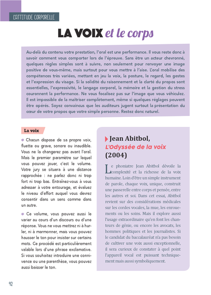 Bac assuré - Grand oral Terminale