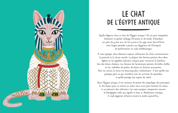 L'Histoire de la mode en 21 chats