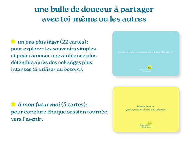 À petite - 75 cartes pour des conversations introspectives et bienveillantes