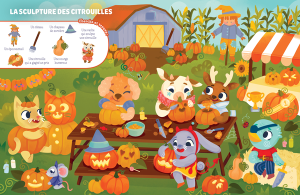 Mon tout premier cherche et trouve - La fête d'Halloween