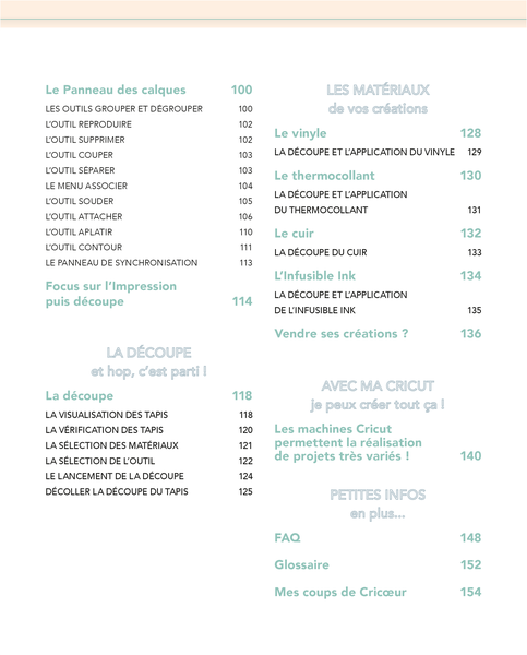 Ma Cricut et moi ! Nouvelle édition mise à jour