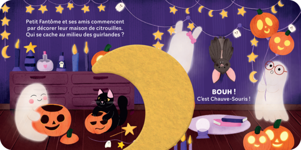 Petit Fantôme fête Halloween - Mes petits coucous