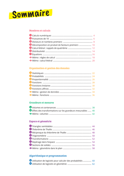 Lot Prof particulier - 3e (2 titres)