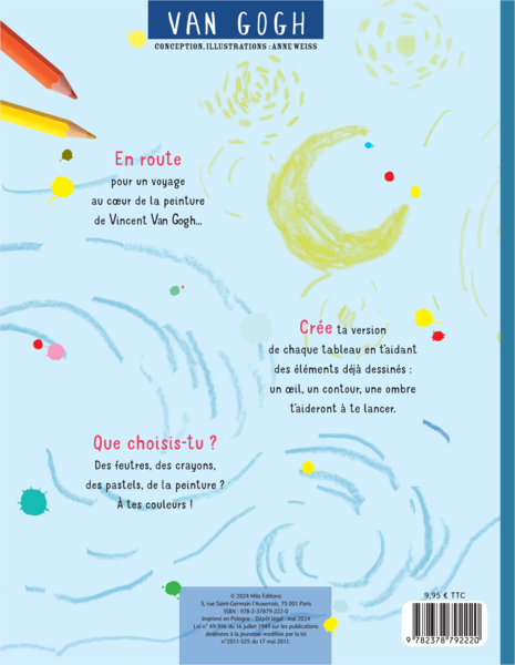 L'art à colorier : Van Gogh