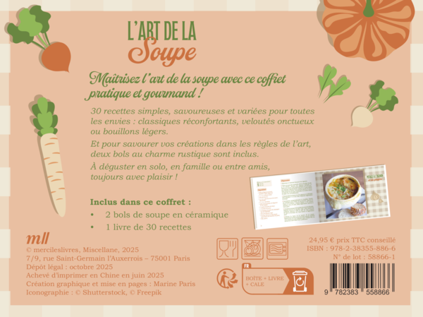 Coffret - L'art de la soupe