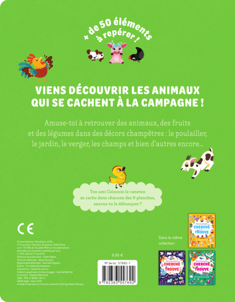 Mon tout premier cherche et trouve - Une Journée à la campagne