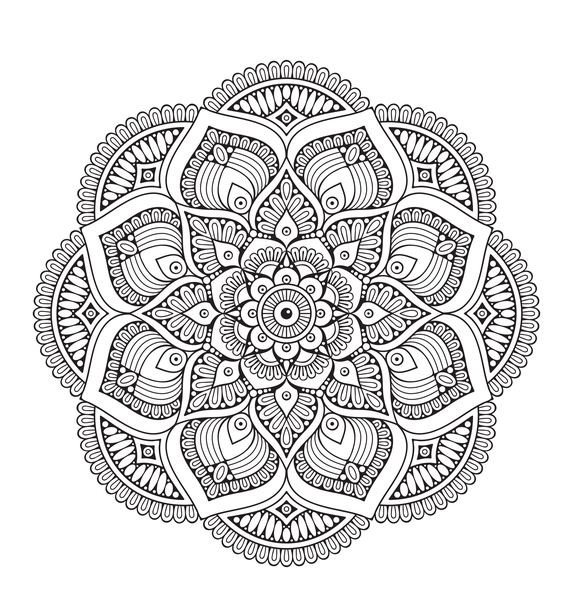 Mandalas - Coloriages pour me détendre