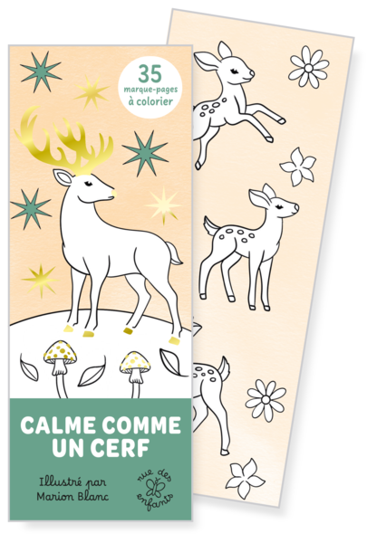 Marque-pages - Calme comme un cerf