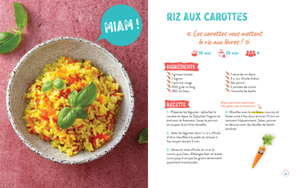 50 recettes géniales à base de carotte