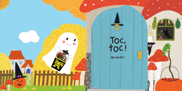 Toc, toc ! Qui est là ? - Vive Halloween !