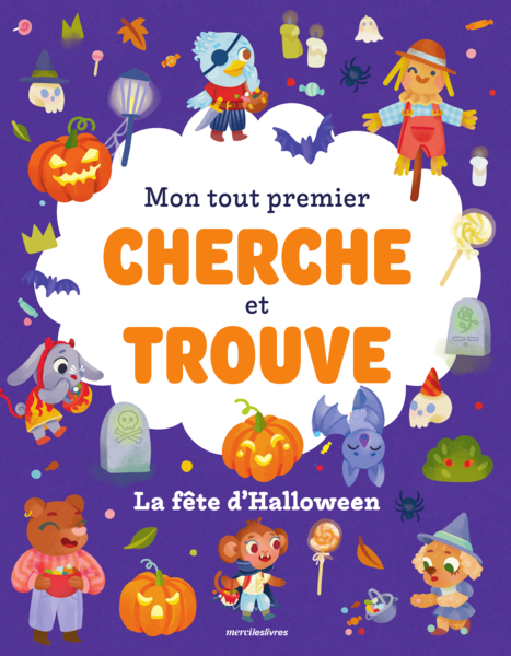 Mon tout premier cherche et trouve - La fête d'Halloween