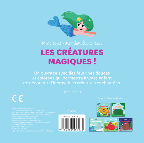 Les créatures magiques - Mes petits coucous