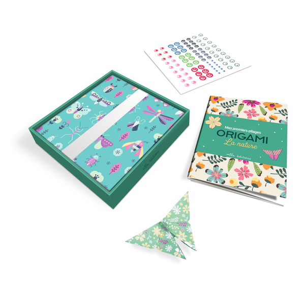 Mes premiers pliages origami - La nature (coffret)
