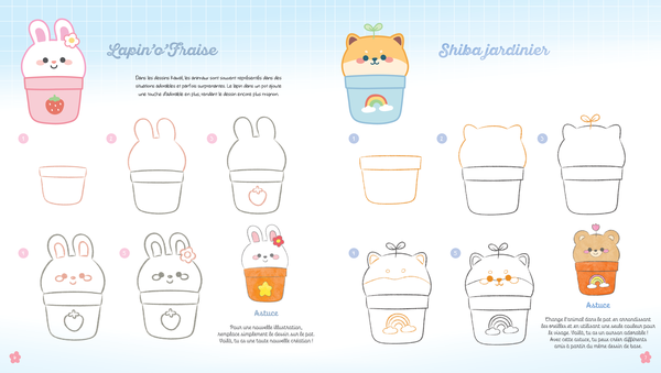 Coffret - Dessine ton monde kawaï