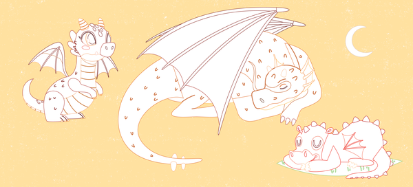 Mon gros cahier de dragons à colorier