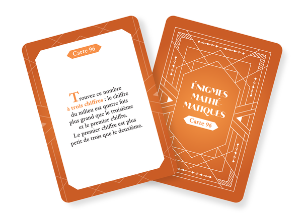 ÉnigMania - 100 cartes pour défier ses méninges !