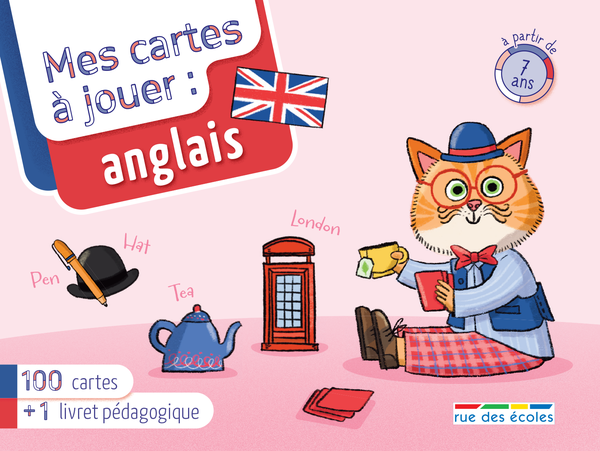 Mes cartes à jouer - Anglais, dès 7 ans