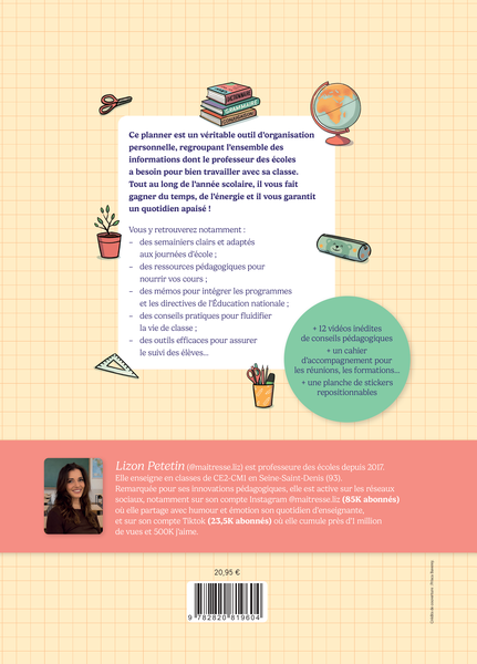 J'organise mon année de professeur des écoles 2026-2027