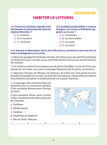 Réussite collège Histoire-Géographie 6e