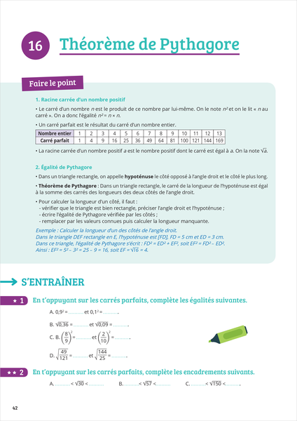 Prof particulier - Maths 4e