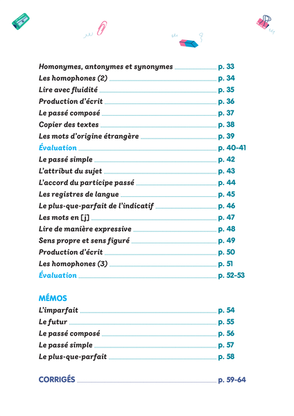 Mon prof à la maison - Français CM2