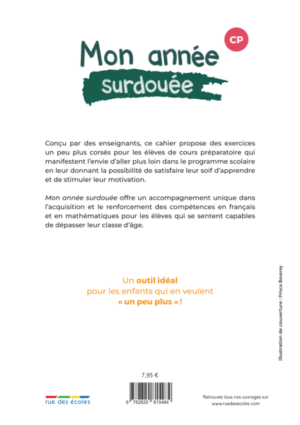 Mon année surdouée CP - Français et Mathématiques