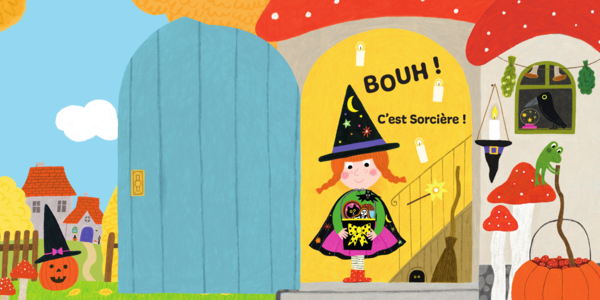 Toc, toc ! Qui est là ? - Vive Halloween !
