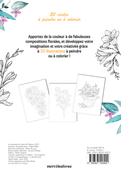 Mes cartes créatives - Compositions florales