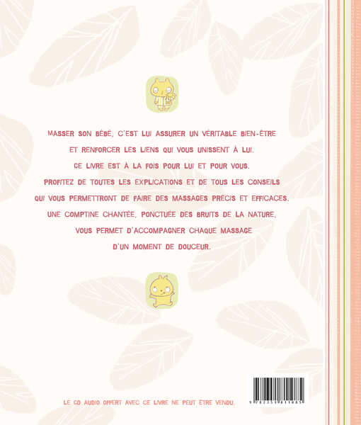 Le livre des massages pour les bébés (Livre-CD)