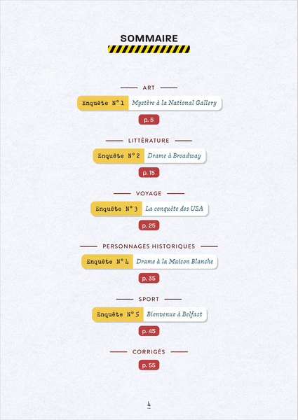 Énigmes in English 6e-5e