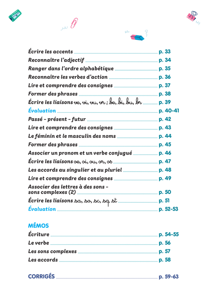 Mon prof à la maison - Français CP