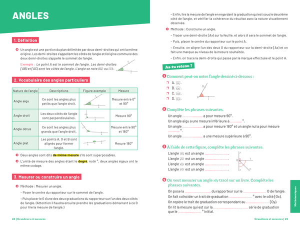 Savoirs fondamentaux 6e - Le tout-en-un pour réussir son année !