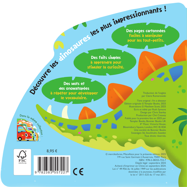 Je suis un dinosaure