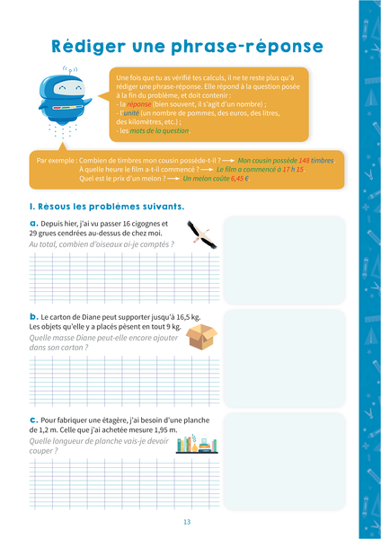 Mon cahier de résolution de problèmes CM2