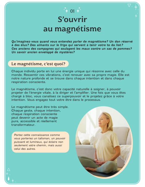 Coffret - Initiation au magnétisme