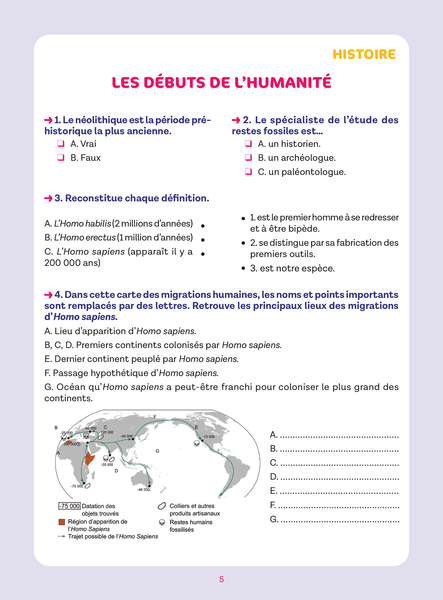 Réussite collège Histoire-Géographie 6e
